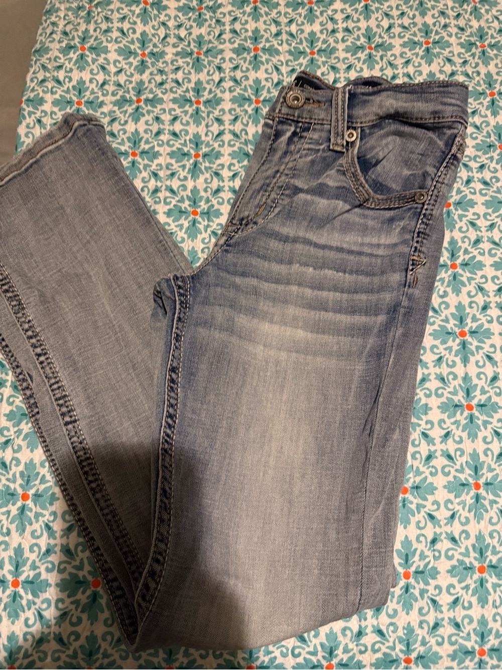BKE Women's Light Blue Washed Skinny Jeans